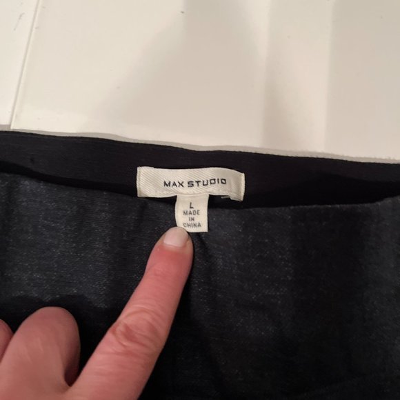 Max Studio Gray Max Studio Gray Elastic Waist Pants – Size Large, Never Worn - Picture 13 of 13